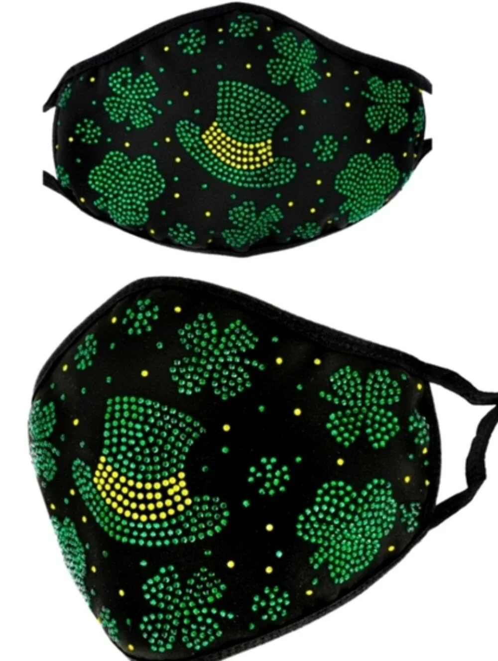 St. Patrick's Day Face Mask With Filter Reusable NWT